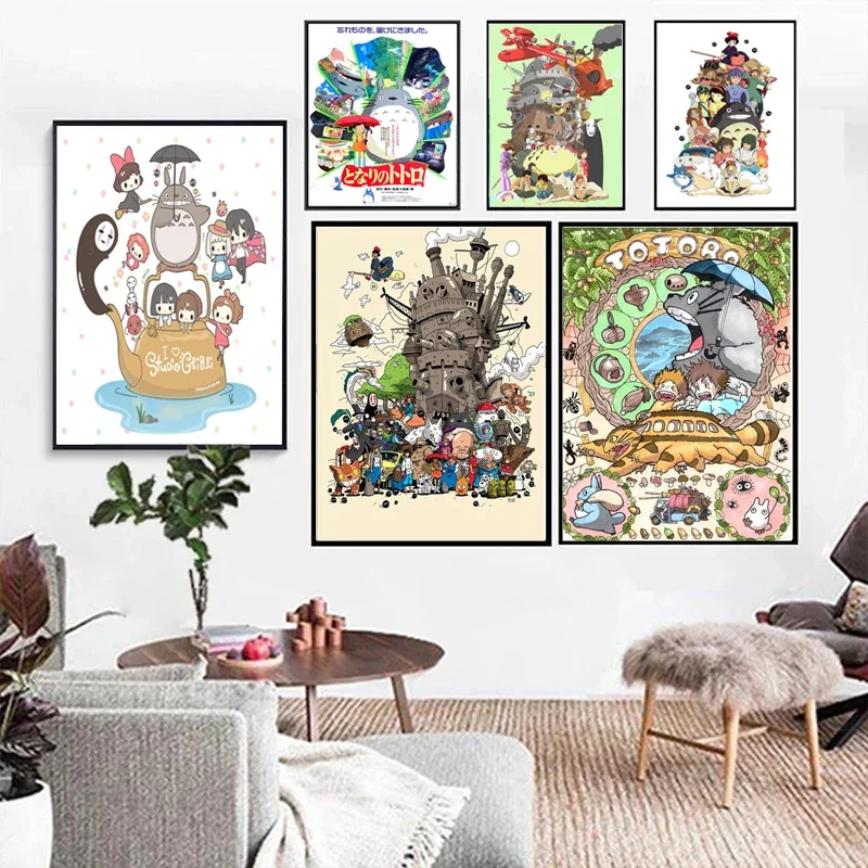 Picture Poster Studio Ghibli P - Art Craft Movement 评论和价格