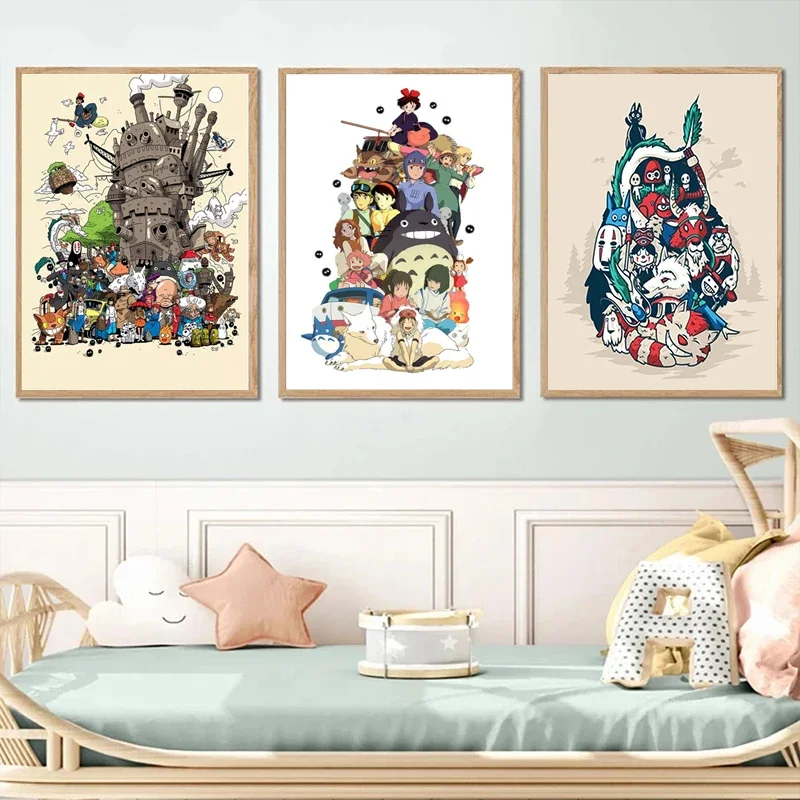Picture Poster Studio Ghibli P - Art Craft Movement 评论和价格