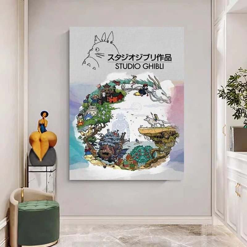 Picture Poster Studio Ghibli P - Art Craft Movement 评论和价格