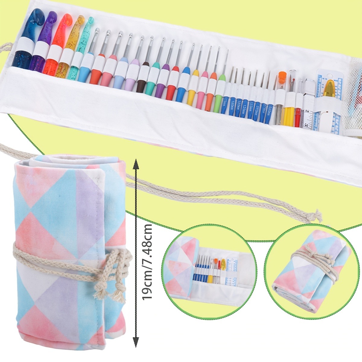 118pcs Crochet Hooks Sets, Erg - Crochet Hook Set 评论和价格