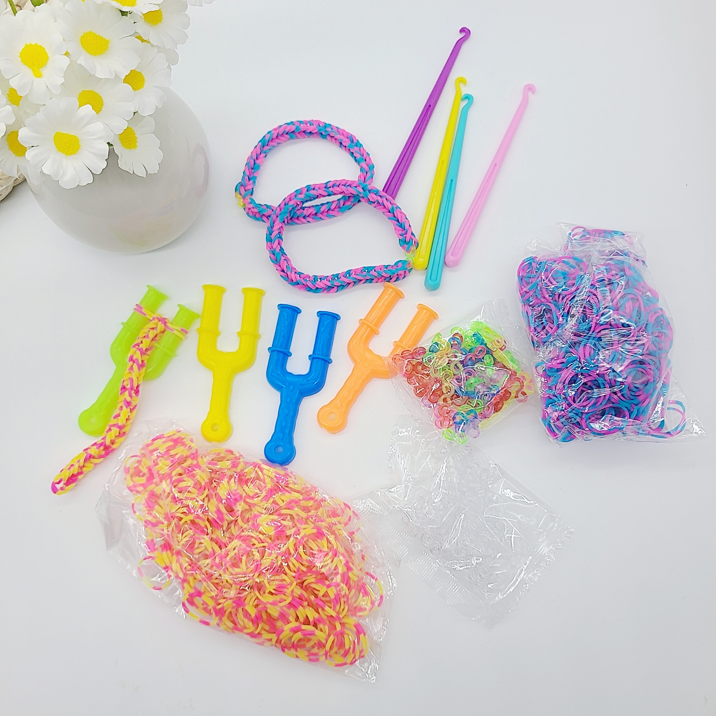 Friendship Bracelet Set, Inclu - Crochet Hook Set 评论和价格