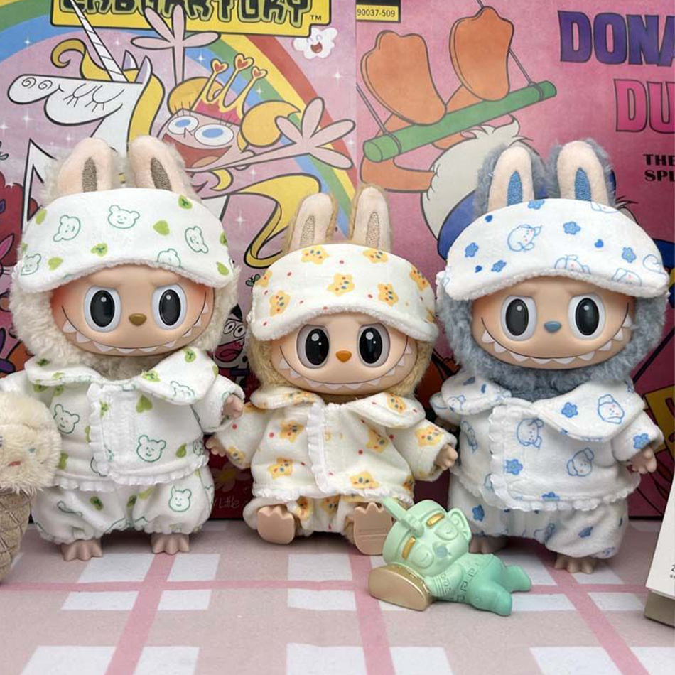Labubu Mini Pajamas With Eye M - Art Craft Eyes 评论和价格