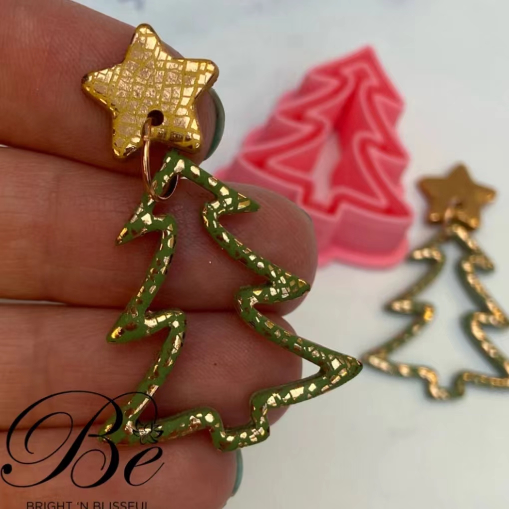 Clay Cutter Shape Christmas Tr - Polymer Clay Set 评论和价格