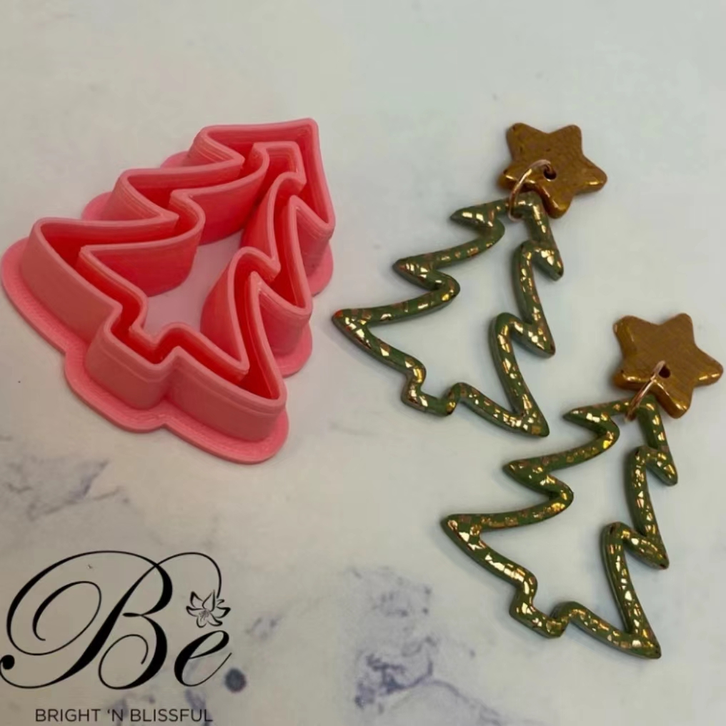 Clay Cutter Shape Christmas Tr - Polymer Clay Set 评论和价格