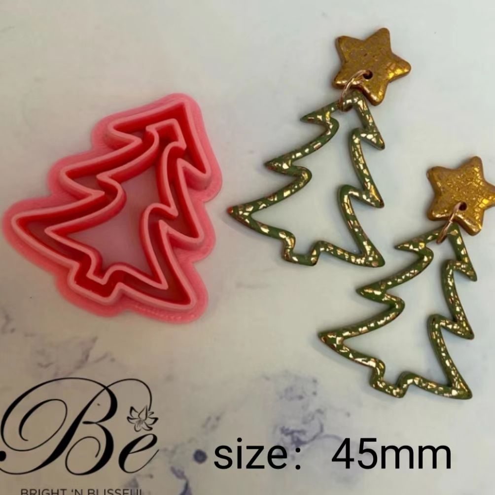 Clay Cutter Shape Christmas Tr - Polymer Clay Set 评论和价格
