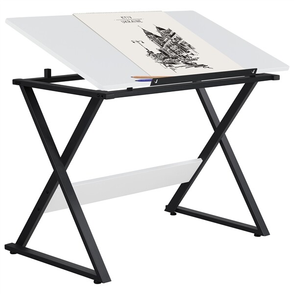 Art Desk Drafting Table Craft  - Art & Craft On Wild Animals For Preschoolers 评论和价格
