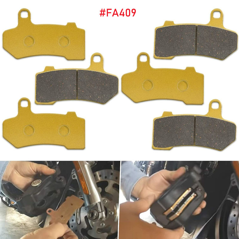 FA409 Brake Pads Front + Rear  - Polymer Clay Set 评论和价格