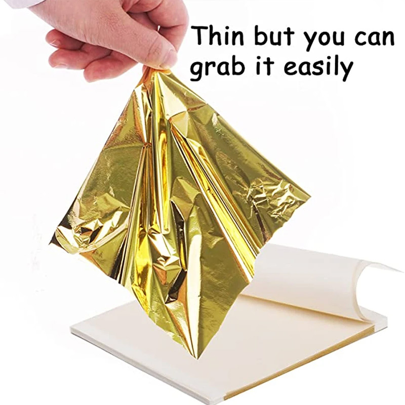 200Pcs Golden Leaf Foil Leaf S - Art Craft Leaves 评论和价格