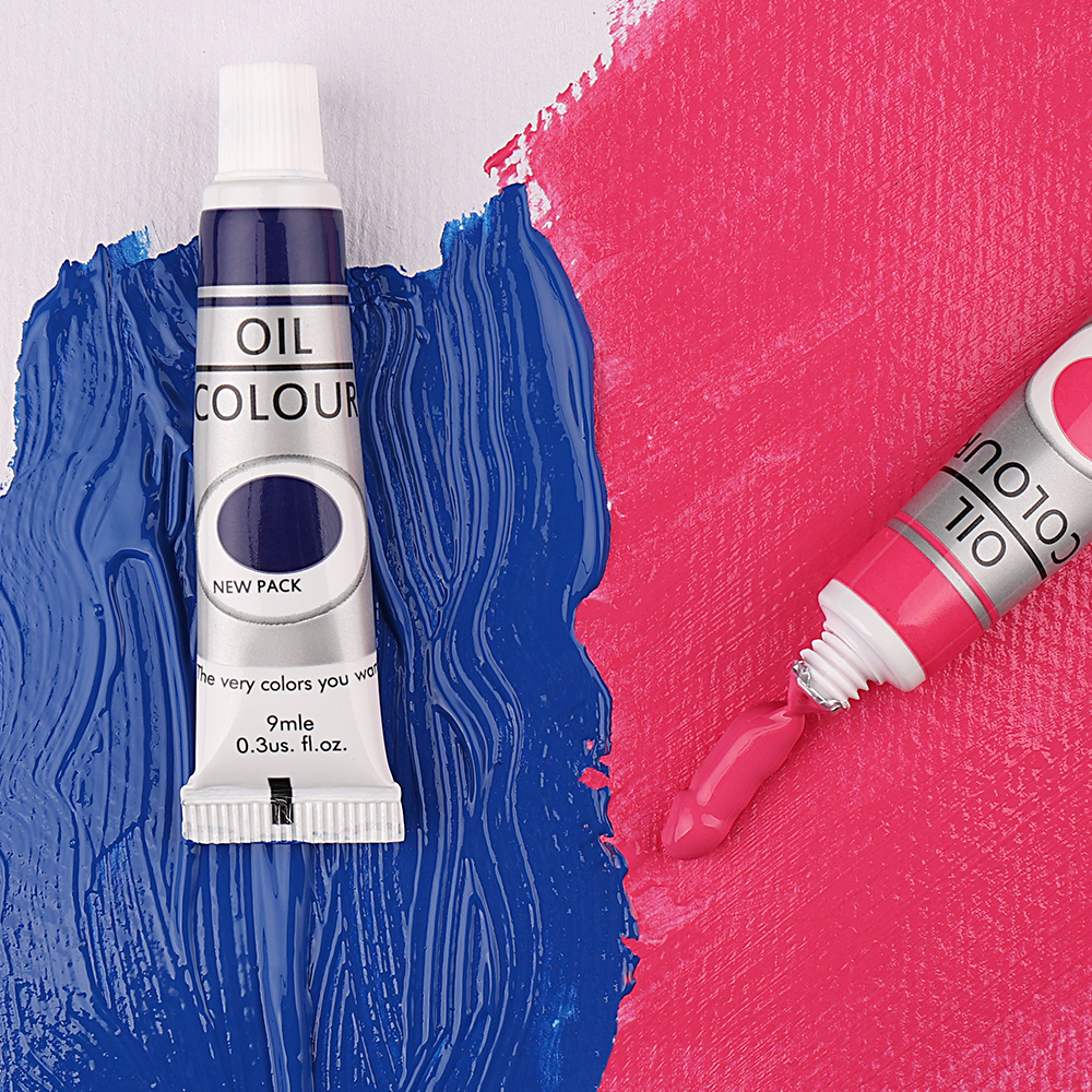 12 Color Oil Paints Set 9ml Tu - Art Craft 6 Year Old 评论和价格