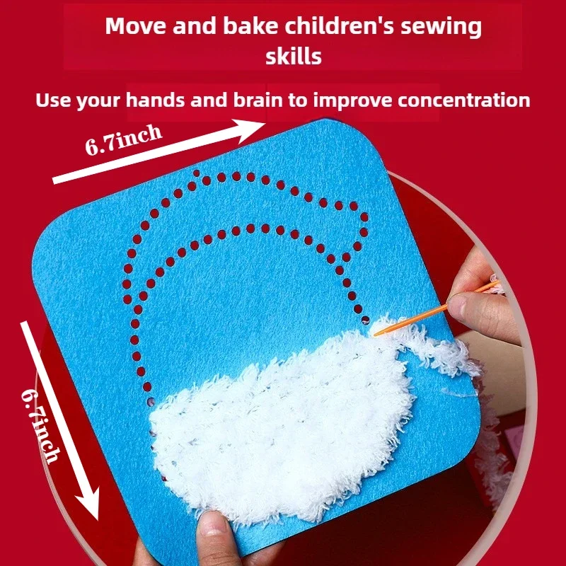 Preschool DIY Felt Art Set Edu - Art Craft Ideas For Christmas 评论和价格