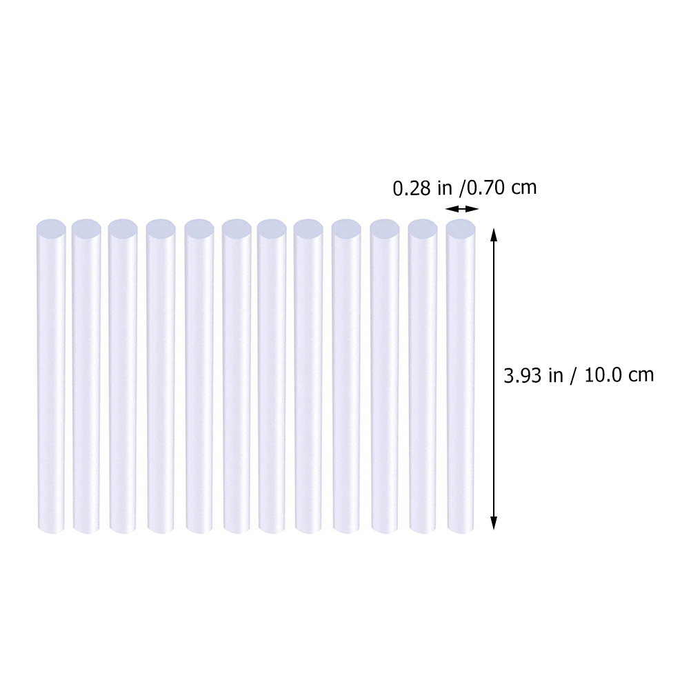 100Pcs Hot Glue Sticks 7Mm Cle - Art Craft Paper 评论和价格