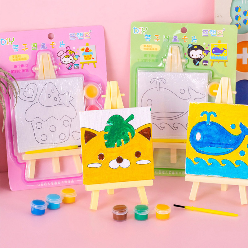 5 Packs Cartoon DIY Oil Painti - Art Craft Movement 评论和价格