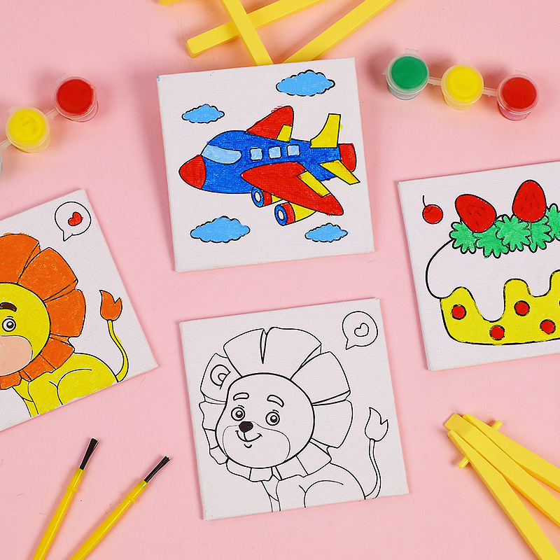 5 Packs Cartoon DIY Oil Painti - Art Craft Movement 评论和价格