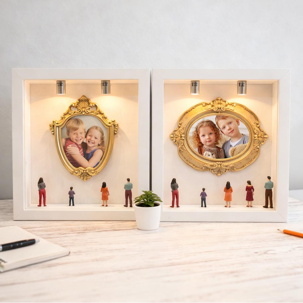 DIY Mini Museum Silhouette Box - Art Craft Mother'S Day 评论和价格