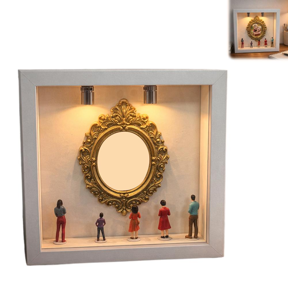 DIY Mini Museum Silhouette Box - Art Craft Mother'S Day 评论和价格