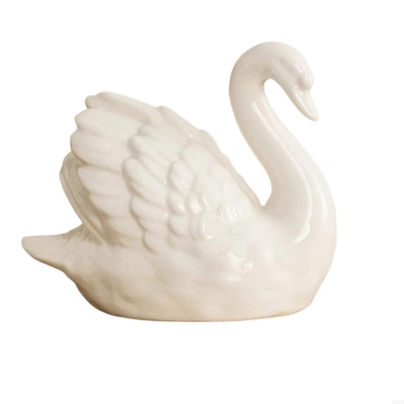 Q22B Elegant Black White Ceram - Art Craft Duck 评论和价格