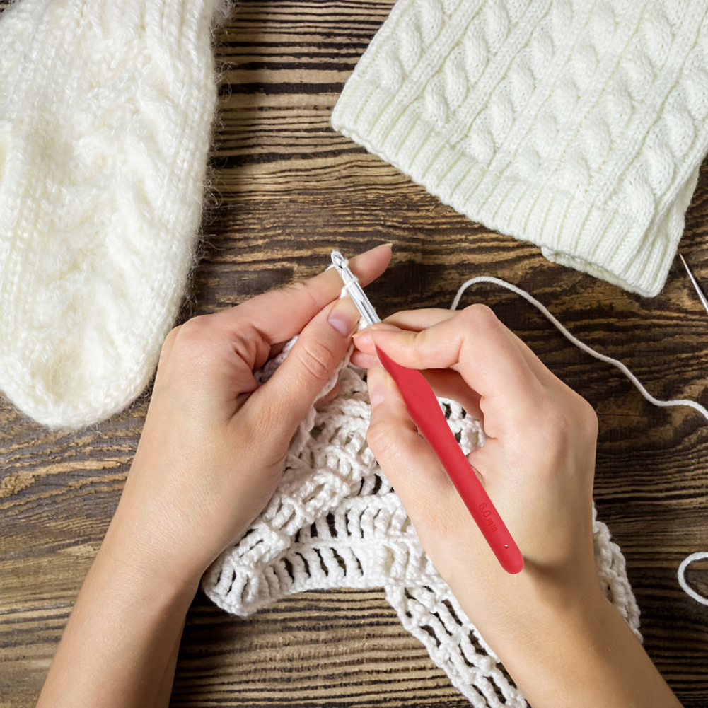Ergonomic Rubber Crochet Hook  - Crochet Hook Set 评论和价格