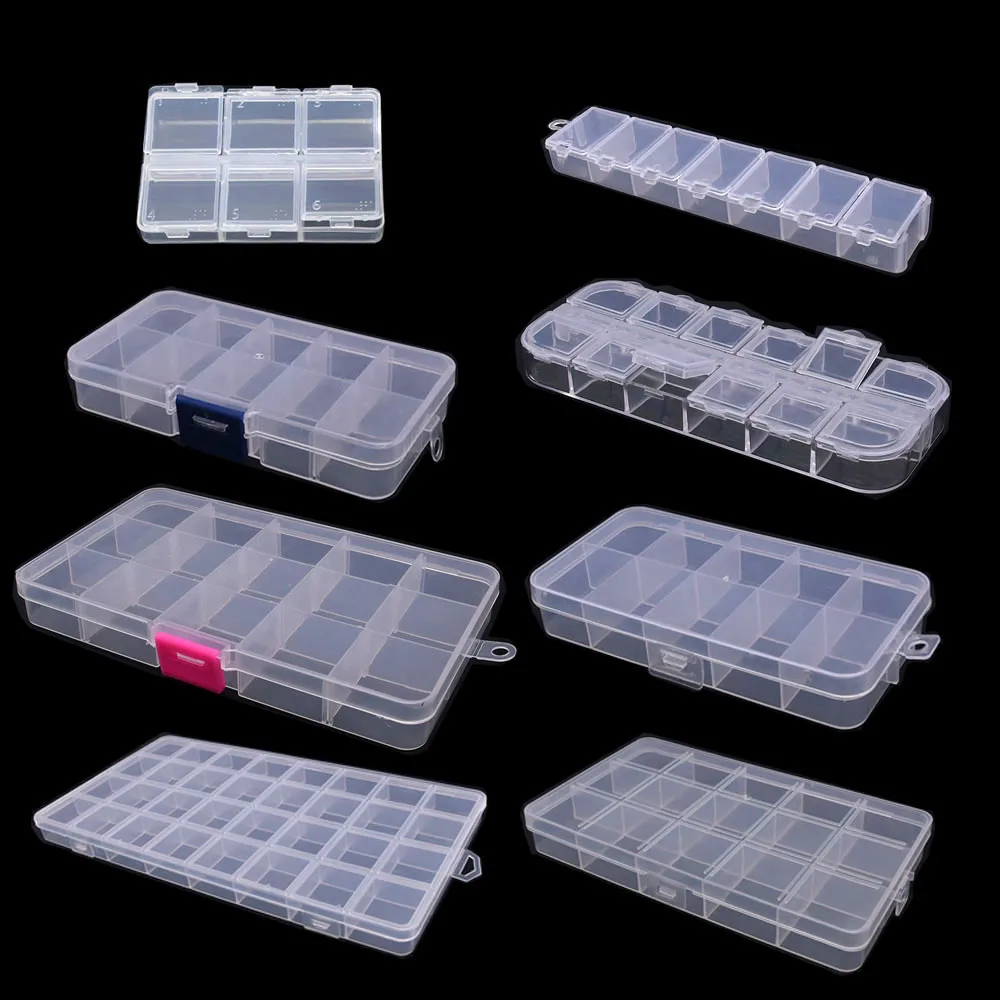 6-32 Compartments Plastic Stor - Art Craft Display 评论和价格
