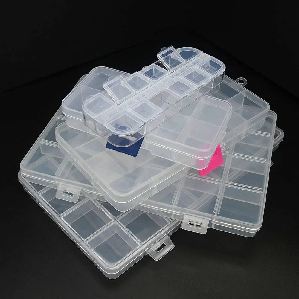6-32 Compartments Plastic Stor - Art Craft Display 评论和价格