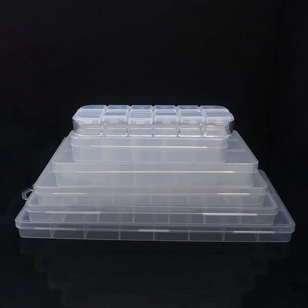 6-32 Compartments Plastic Stor - Art Craft Display 评论和价格