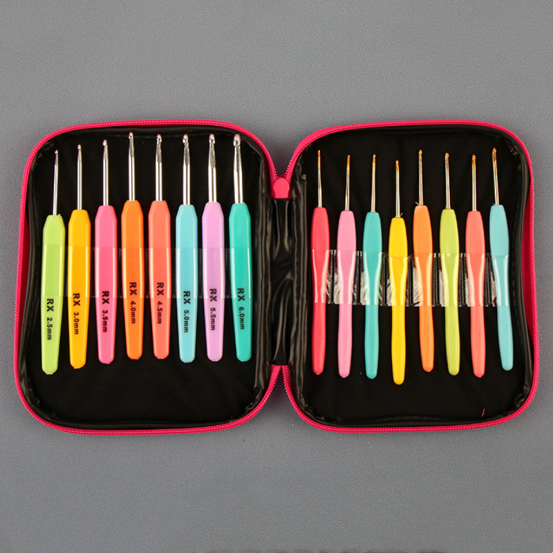 9pcs Crochet Hook Kit 2.5-6cm  - Crochet Hook Set 评论和价格