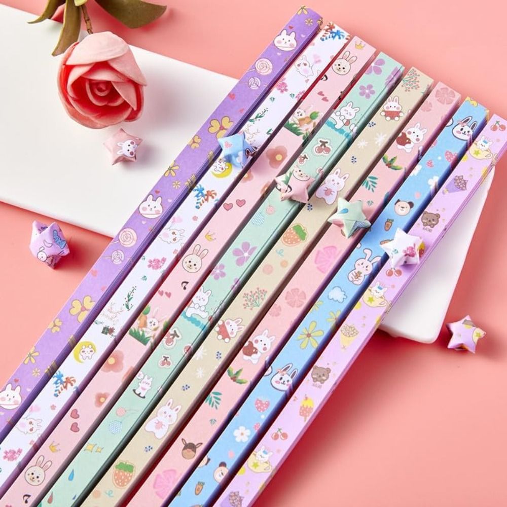 540 Sheets Colorful Star Origa - Art Craft Show 评论和价格