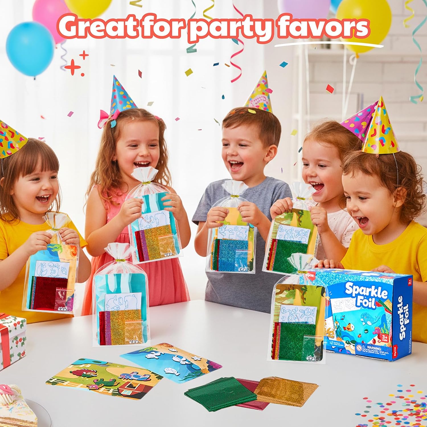 Foil Craft Party Favors Kit, 2 - Art Craft Activity 评论和价格