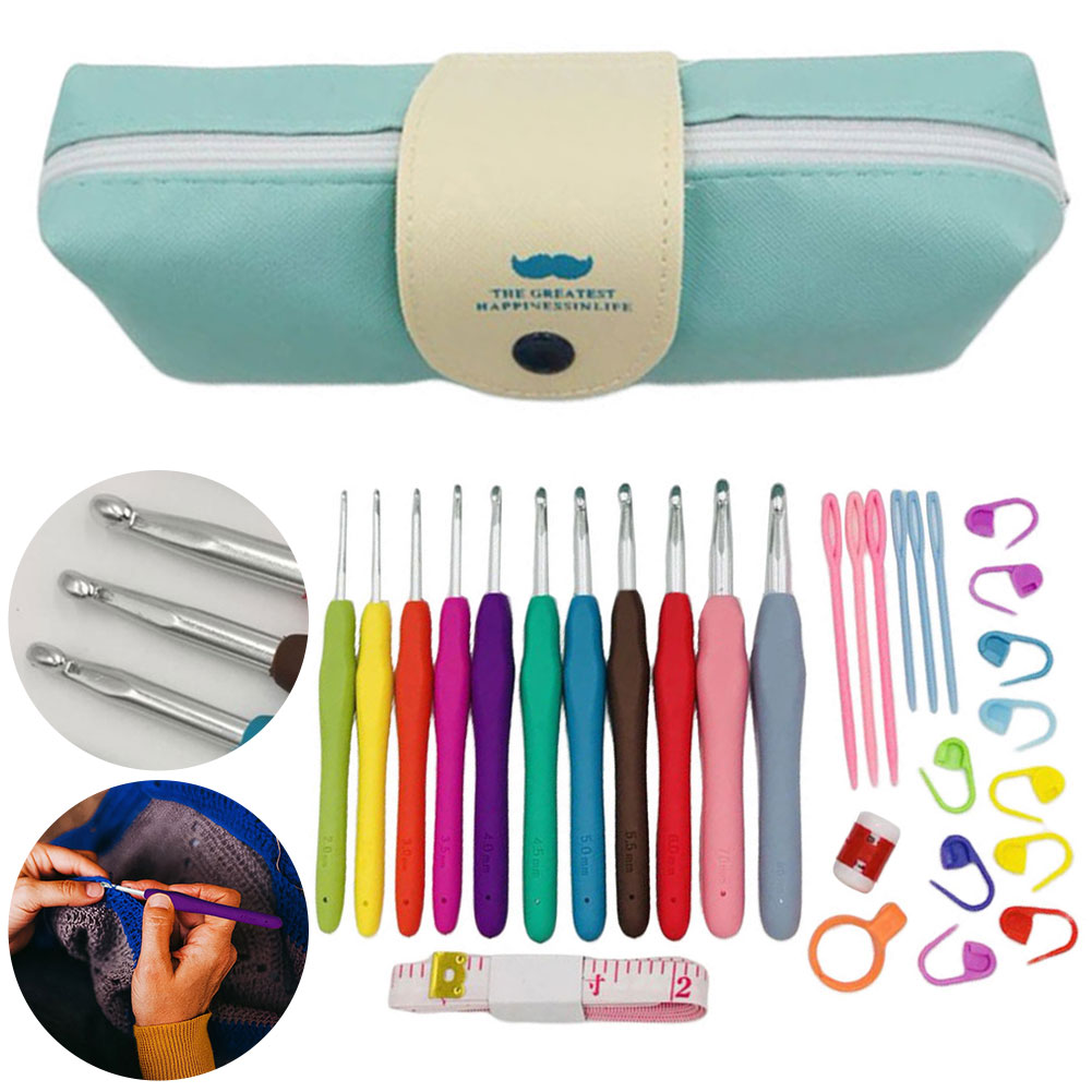 Crochet Hooks Set Blunt Knitti - Crochet Hook Set 评论和价格