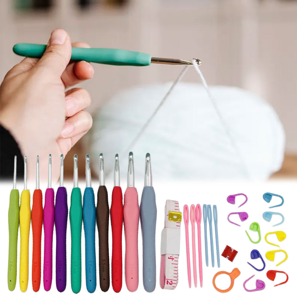 Crochet Hooks Set Blunt Knitti - Crochet Hook Set 评论和价格