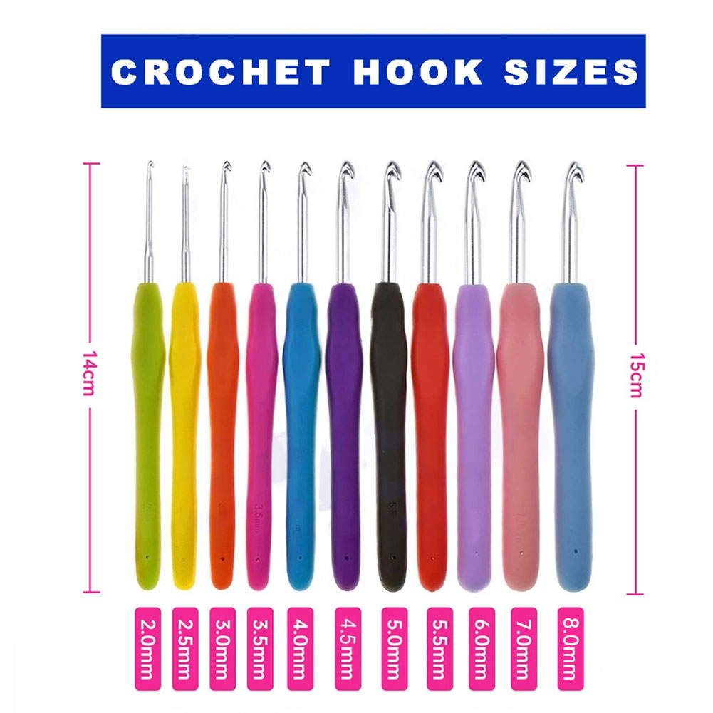 Crochet Hooks Set Blunt Knitti - Crochet Hook Set 评论和价格