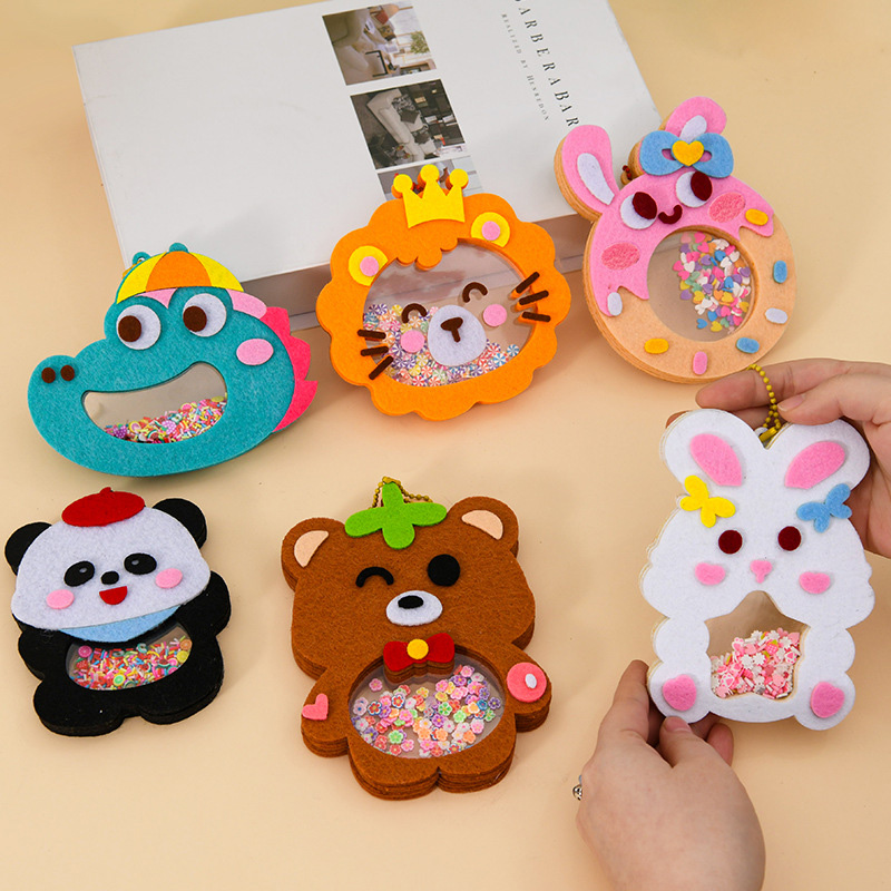 DIY Animal Shake Pendant Art C - Art Craft 6 Year Old 评论和价格