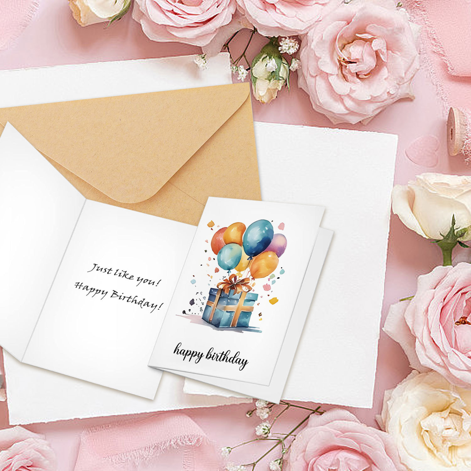 Handmade Watercolor Birthday C - Art Craft Movement 评论和价格