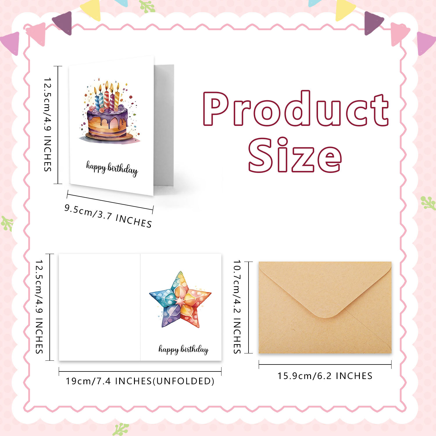 Handmade Watercolor Birthday C - Art Craft Movement 评论和价格