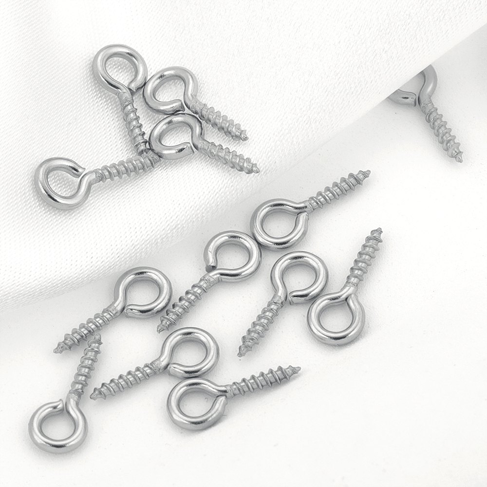 100pcs/lot Stainless Steel Min - Art Craft Eyes 评论和价格