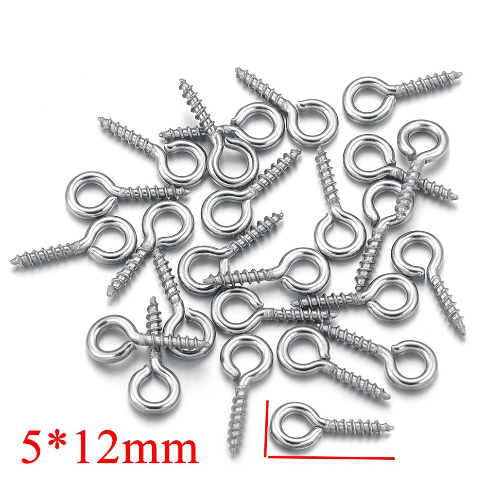100pcs/lot Stainless Steel Min - Art Craft Eyes 评论和价格