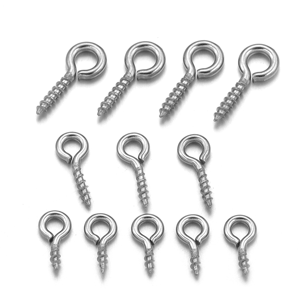 100pcs/lot Stainless Steel Min - Art Craft Eyes 评论和价格