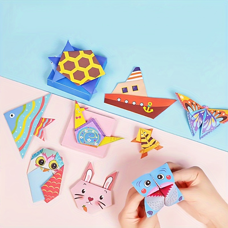 1 Set of 54 Sheet Origami Fun  - Art & Craft On Wild Animals For Preschoolers 评论和价格