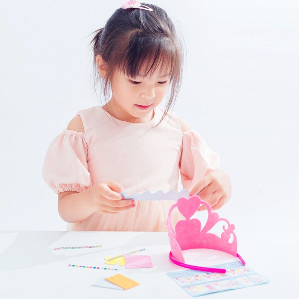 Children's Non-woven DIY Crown - Art Craft 6 Year Old 评论和价格