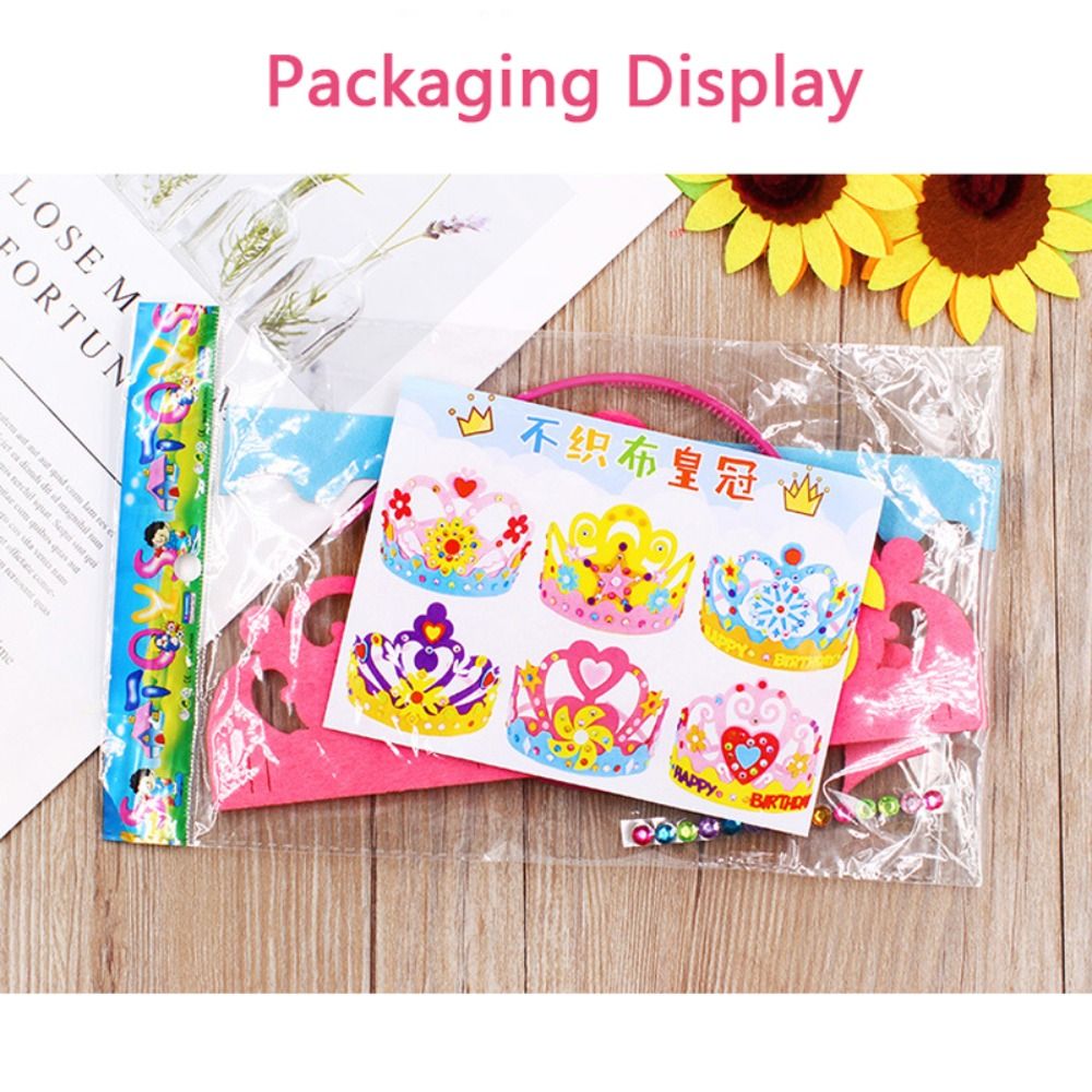Children's Non-woven DIY Crown - Art Craft 6 Year Old 评论和价格