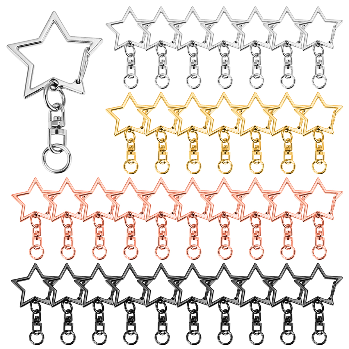 15/25/40 Set Star Shaped Rotat - Art Craft Activity 评论和价格