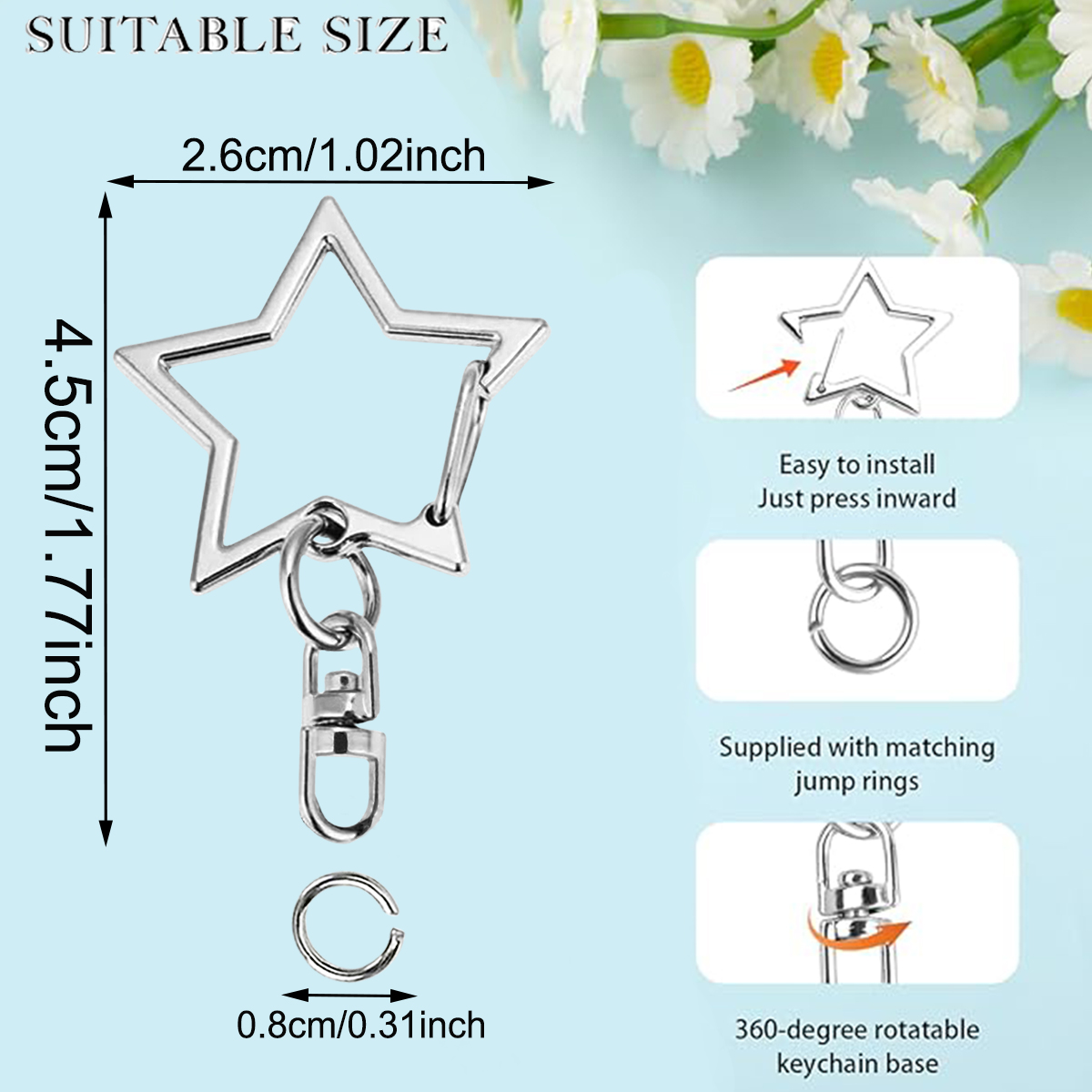 15/25/40 Set Star Shaped Rotat - Art Craft Activity 评论和价格