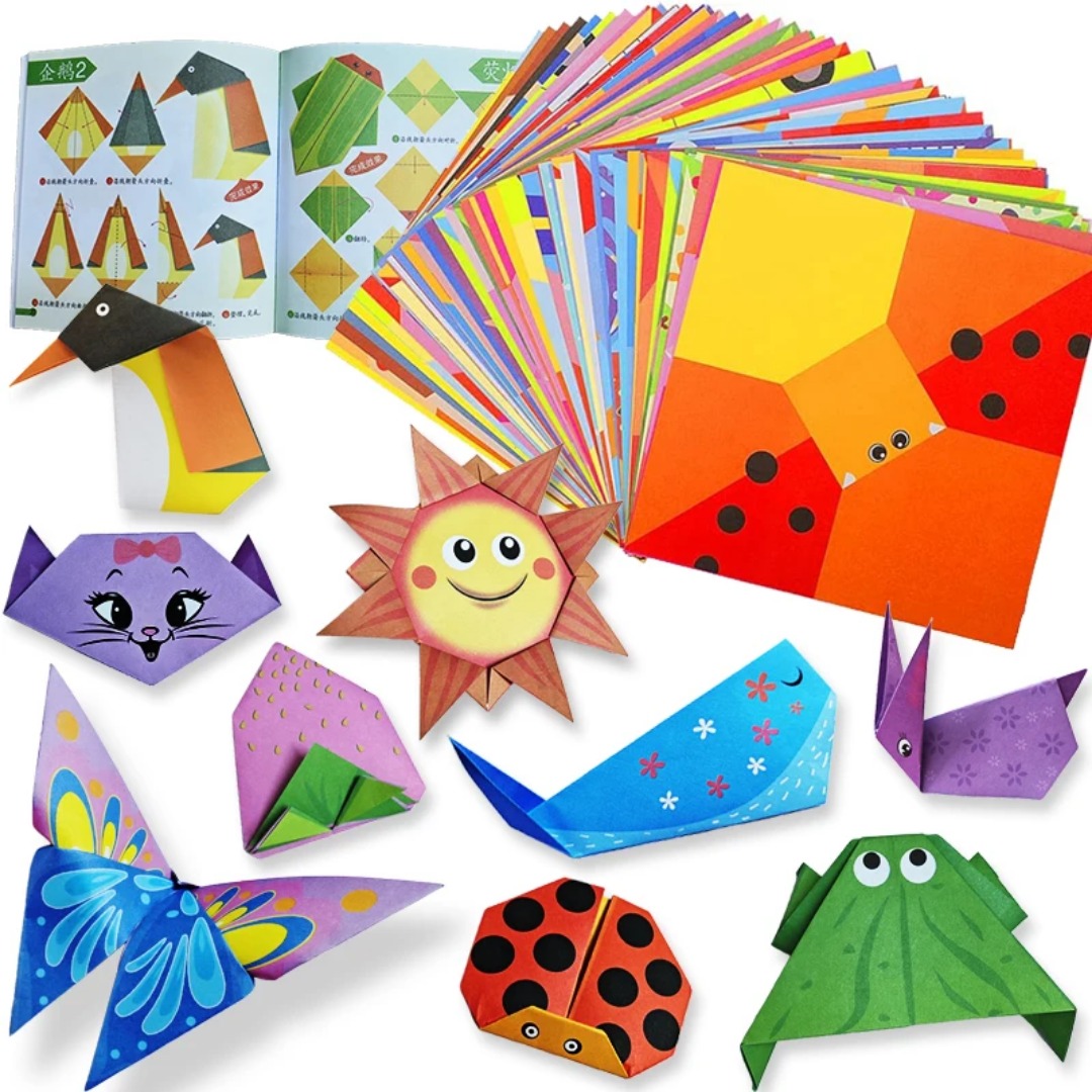 New Origami Kit 30 Sheets Orig - Art Craft 6 Year Old 评论和价格