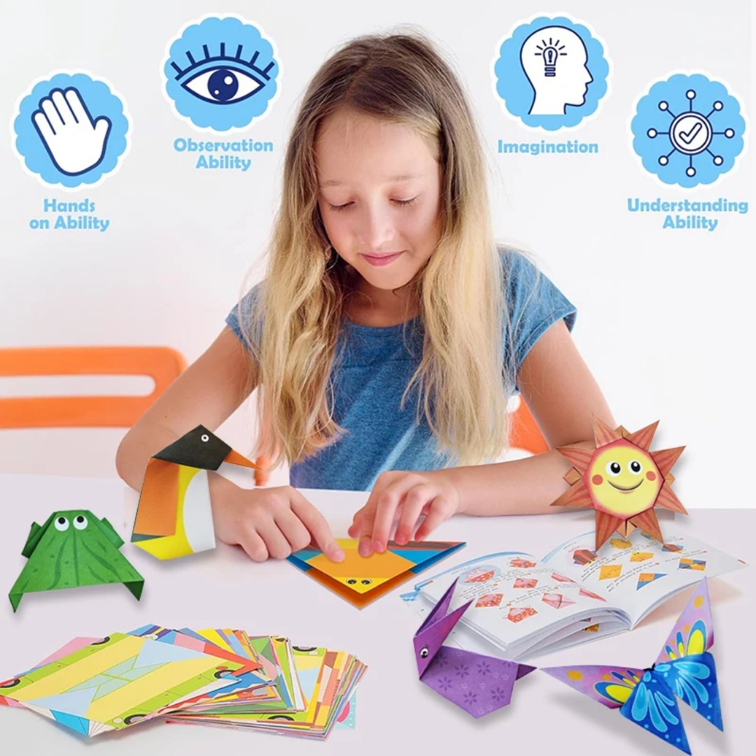 New Origami Kit 30 Sheets Orig - Art Craft 6 Year Old 评论和价格