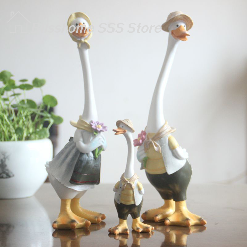 【S】Garden Statue Resin Duck Cr - Art Craft Duck 评论和价格