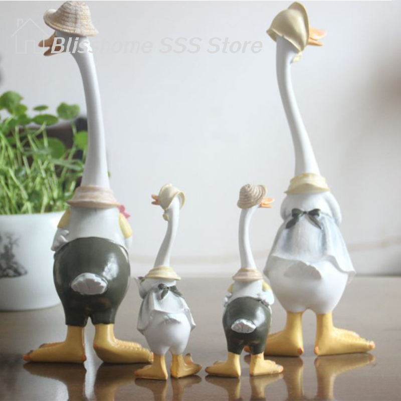 【S】Garden Statue Resin Duck Cr - Art Craft Duck 评论和价格
