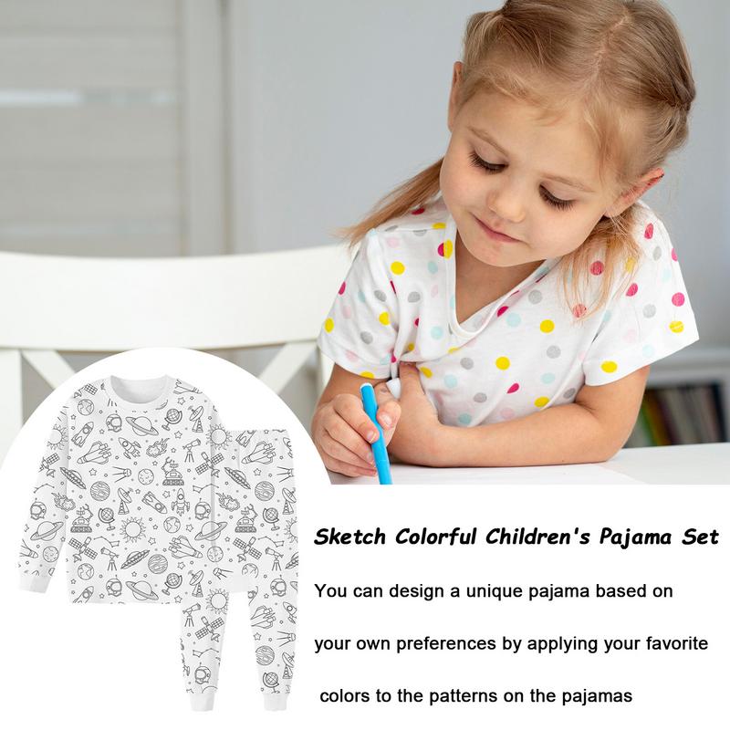 Pajama Coloring For Kids Sketc - Art Craft Show 评论和价格