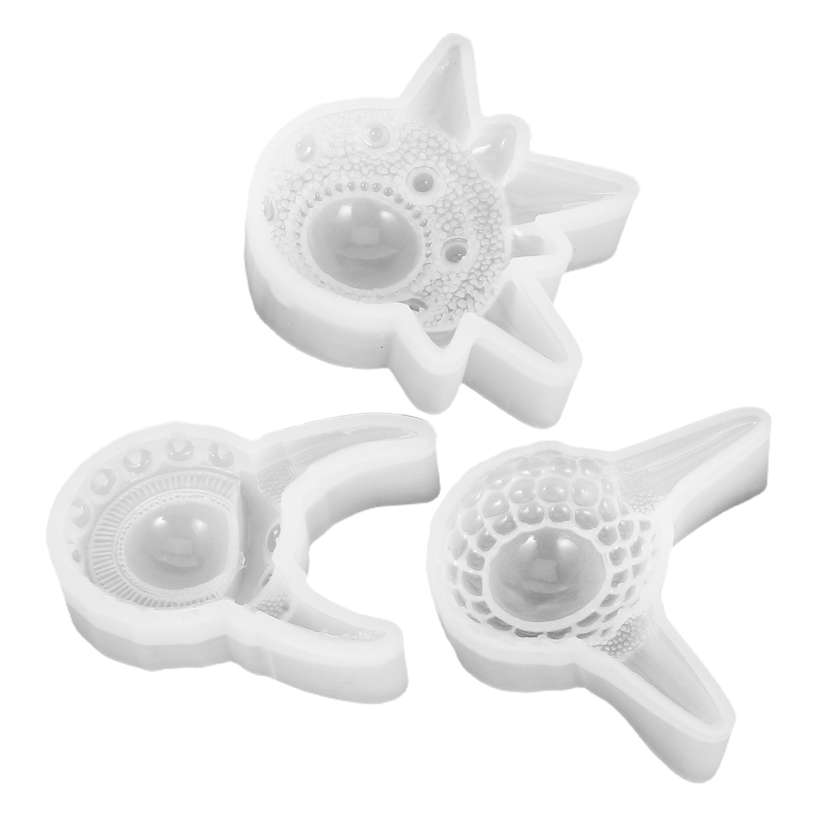 3Pcs Devil's Eye Silicone Resi - Art Craft Eyes 评论和价格