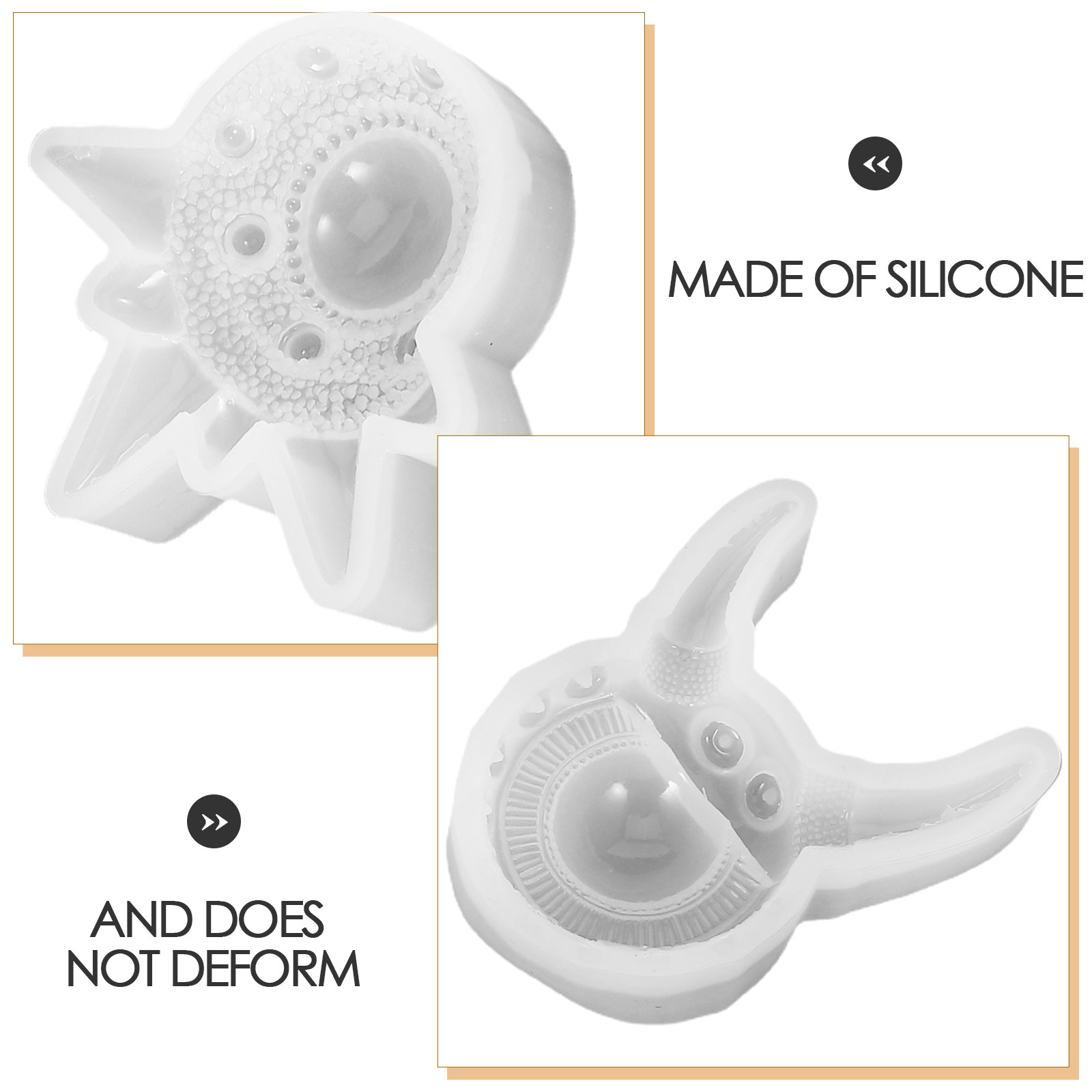 3Pcs Devil's Eye Silicone Resi - Art Craft Eyes 评论和价格