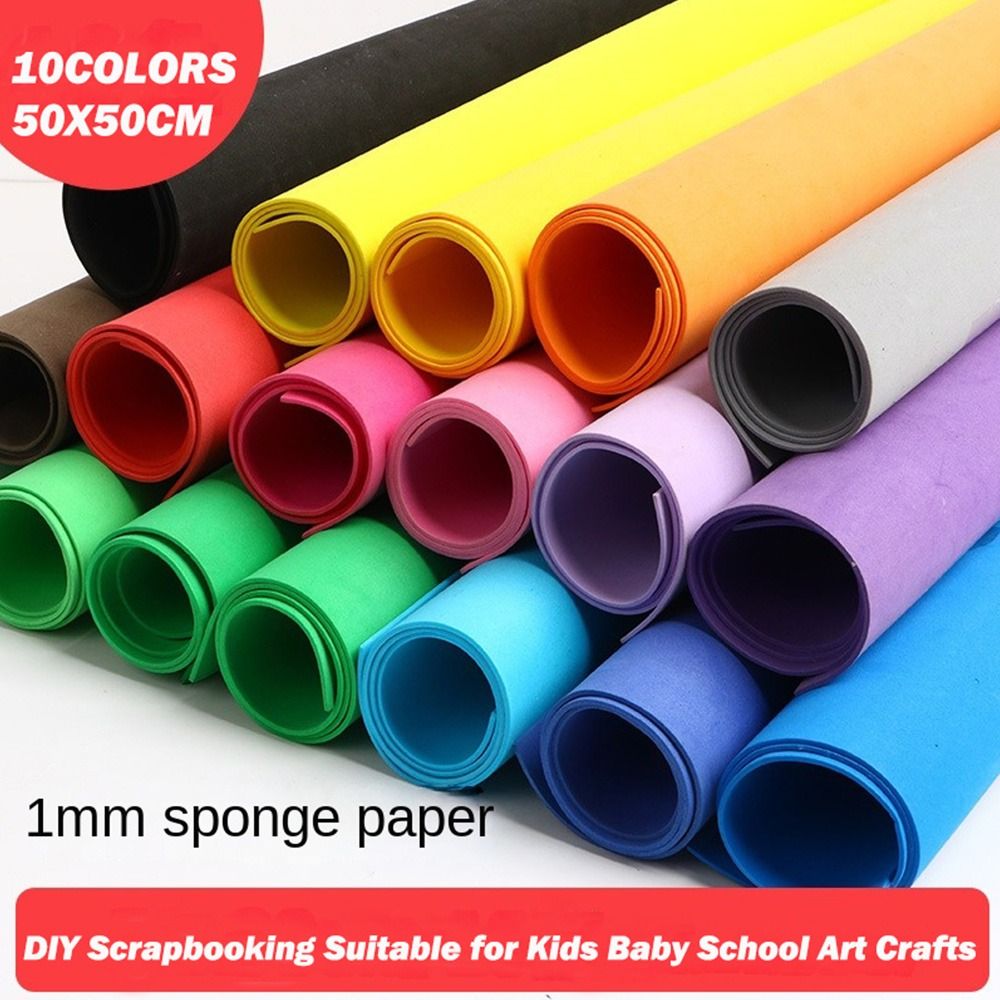 New Colorful Sponge Paper EVA  - Art Craft Show 评论和价格