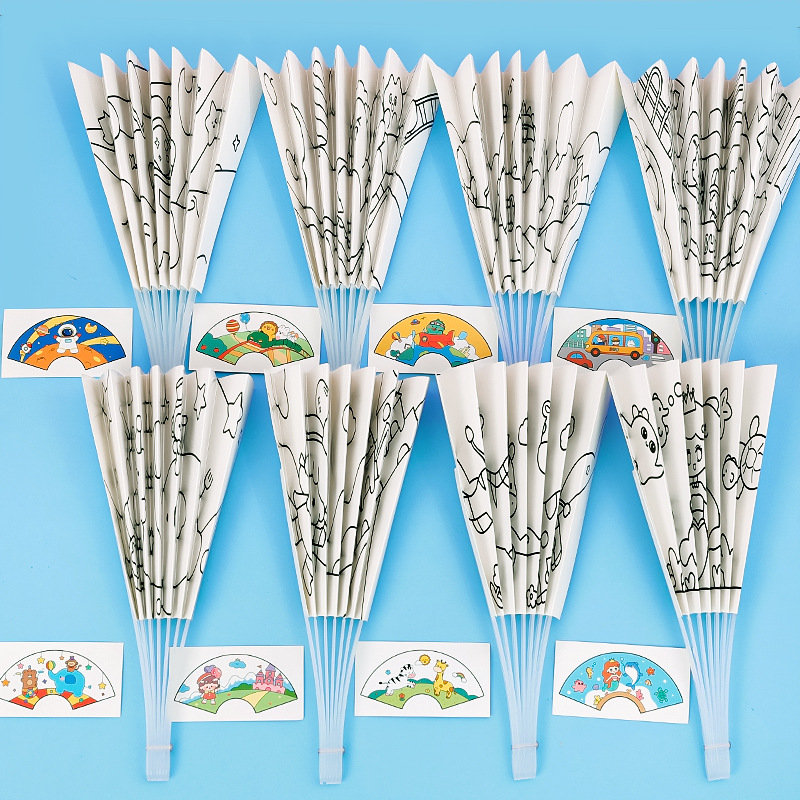 8Pcs Cartoon Summer Painting G - Art Craft Movement 评论和价格